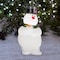 Warner Brothers Warner Brothers Incandescent White Frosty With Scarf 2 ft. Blow Mold 880188 - alternate 2